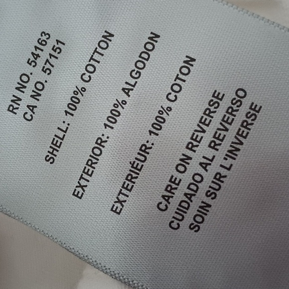 LEVI'S White Denim Raw Hem Slightly Cropped Lightweight Jacket - Picture 9 of 9